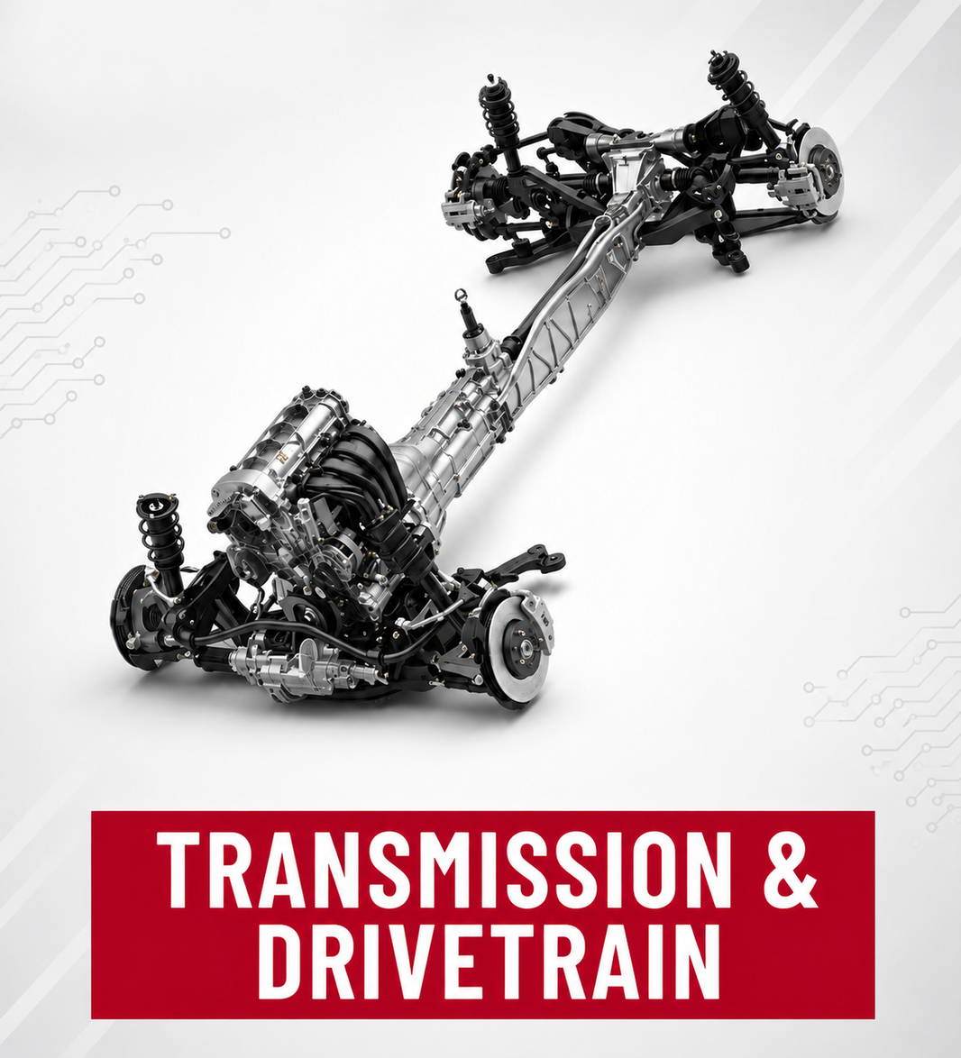 Transmission and drivetrain parts